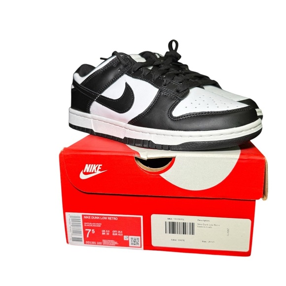 Nike Dunk Low "Panda" Black & White – Brand New! - Picture 3 of 4